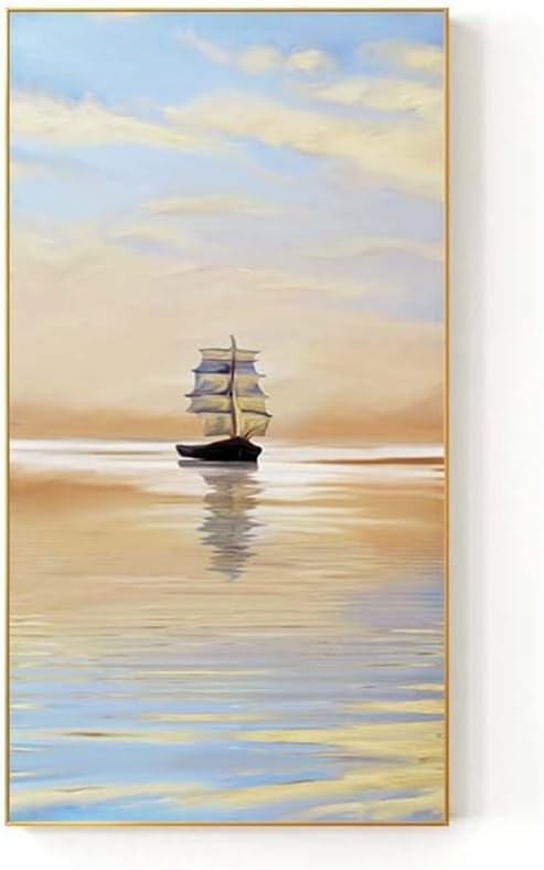 UOHLCX HBJWOV Entrance Foyer Decorative Painting Vertical Corridor Aisle Hanging Atmospheric Wall Painting