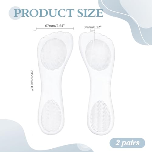 2 Pares de Cojines de Silicona para Tacones Altos miniatura 2