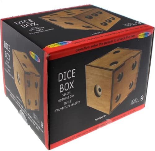 Dice Box - Wooden Puzzle Box