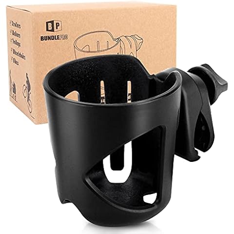 Stroller Cup Holder, Universal Drink Holder for Bikes, Trolleys or Walkers, Fits Most Cups Cover