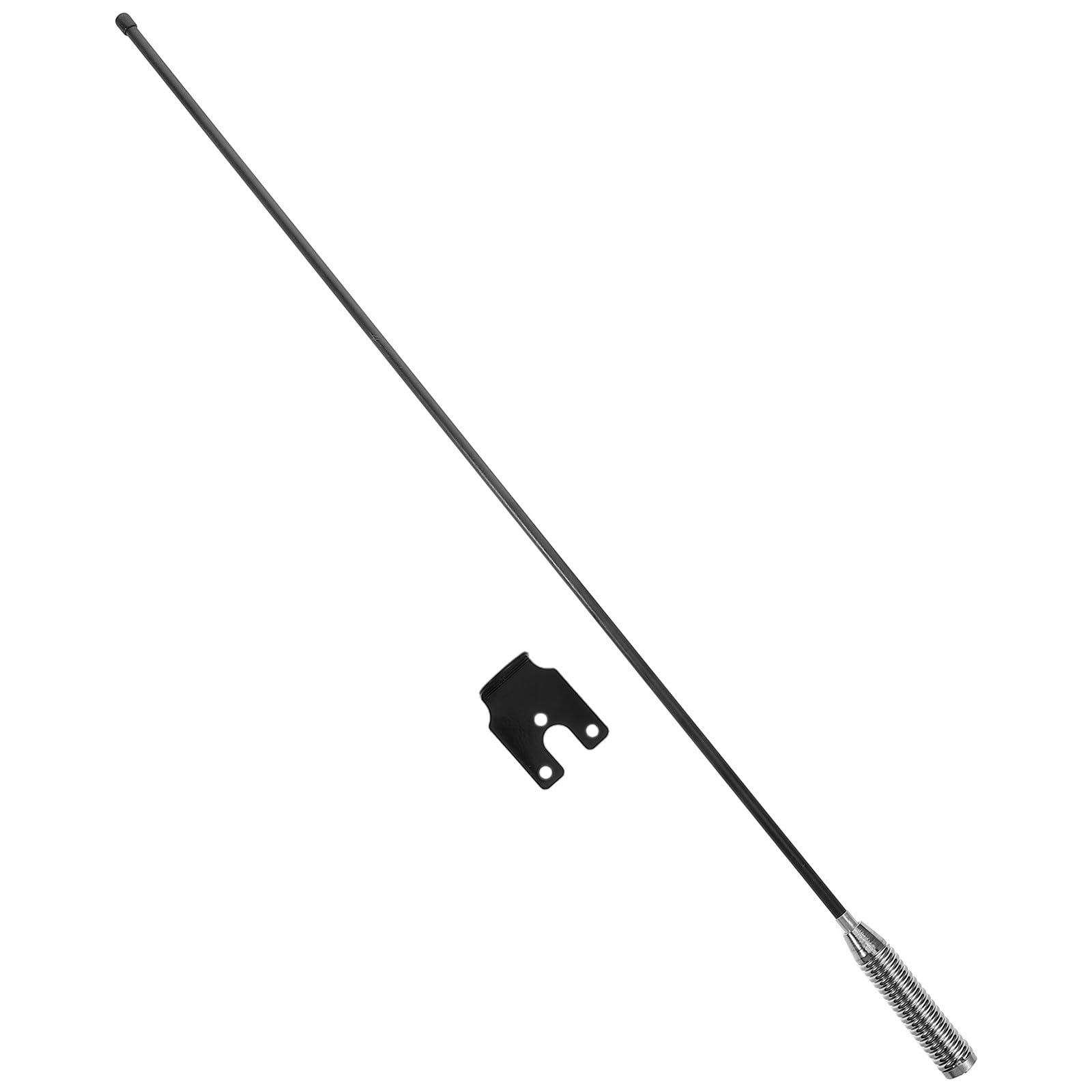 Homoyoyo Motorcycle and Bicycle Antenna Flag Pole Sturdy Glass Fiber and Stainless Steel Construction, Enhanced Signal Reception, Suitable for Outdoor Activities and Racing
