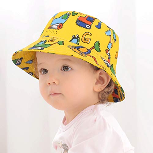 GEMVIE Cappello da Sole Neonato Bucket Hat Anti-UV...