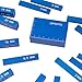 TEXALAN Metric Setup Blocks Woodworking Aluminum Height Gauge Blocks Set for Router and Table Saw Accessories Blue 15 PCS