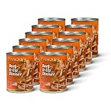 Evanger's Heritage Classics Beef It Up Dinner for Cats – 12 Count, 12.5 oz Each – Market Fresh Beef, Grain Free, Limited Ingredients, Traditional Loaf Style