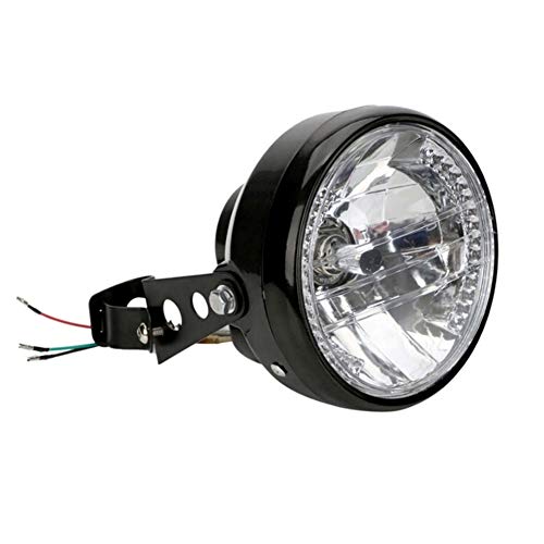 Phare rond pour moto - Projection LED Daymaker avec support de fixation - halogène LED 12 V 17,8 cm - Image 7