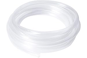 Quickun 1 inch Clear Tubing: Industrial-Grade PVC for Versatile Applications