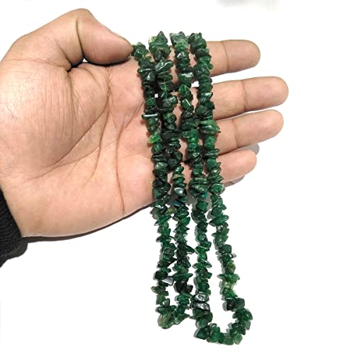 Image of Reiki Crystal Products Certified Natural Crystal Stone Chip Mala Necklace Collection for Men & Women, Reiki Energized Gemstone Jewellery for Meditation, Yoga, Spiritual Styling & Everyday Wear, Multiple Stone Variants