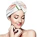 Produktbild N/A Haar-Handtuch, Turban, Mikrofaser, schnell trocknend, Pastellfarben, Lotusblume, romantisch, frischer Garten, Pflanze, Spa