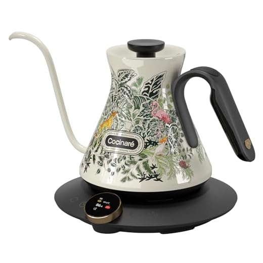 Cocinare Color-Changing Gooseneck Kettle