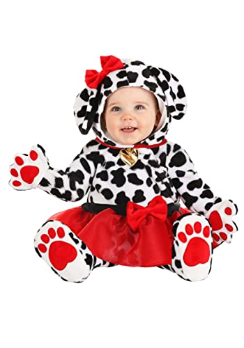 Disfraz de dálmata para bebés 12/18 meses
