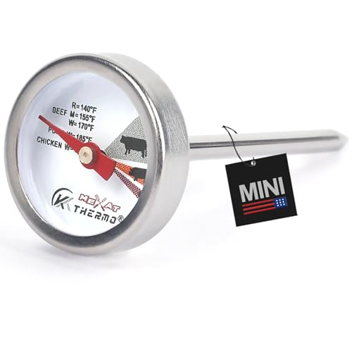 KT Thermo Thermometers, Not for Medical Purposes Meat Thermometer Mini Dial