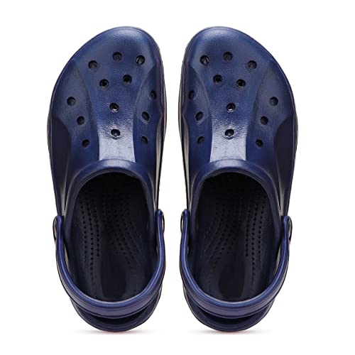 Image of BERSACHE Men Casual Lightweight Clog(Grey) ORI(C)-1907 (Blue, Numeric 9)