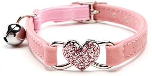 Breakaway Cat Collar Safety with Bell for Kitty 6PCS