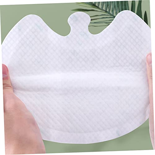 BESPORTBLE Disposable Bibs Bibs for Drooling Teething and Eating Comfortable Non Woven for Newborns and Showers3