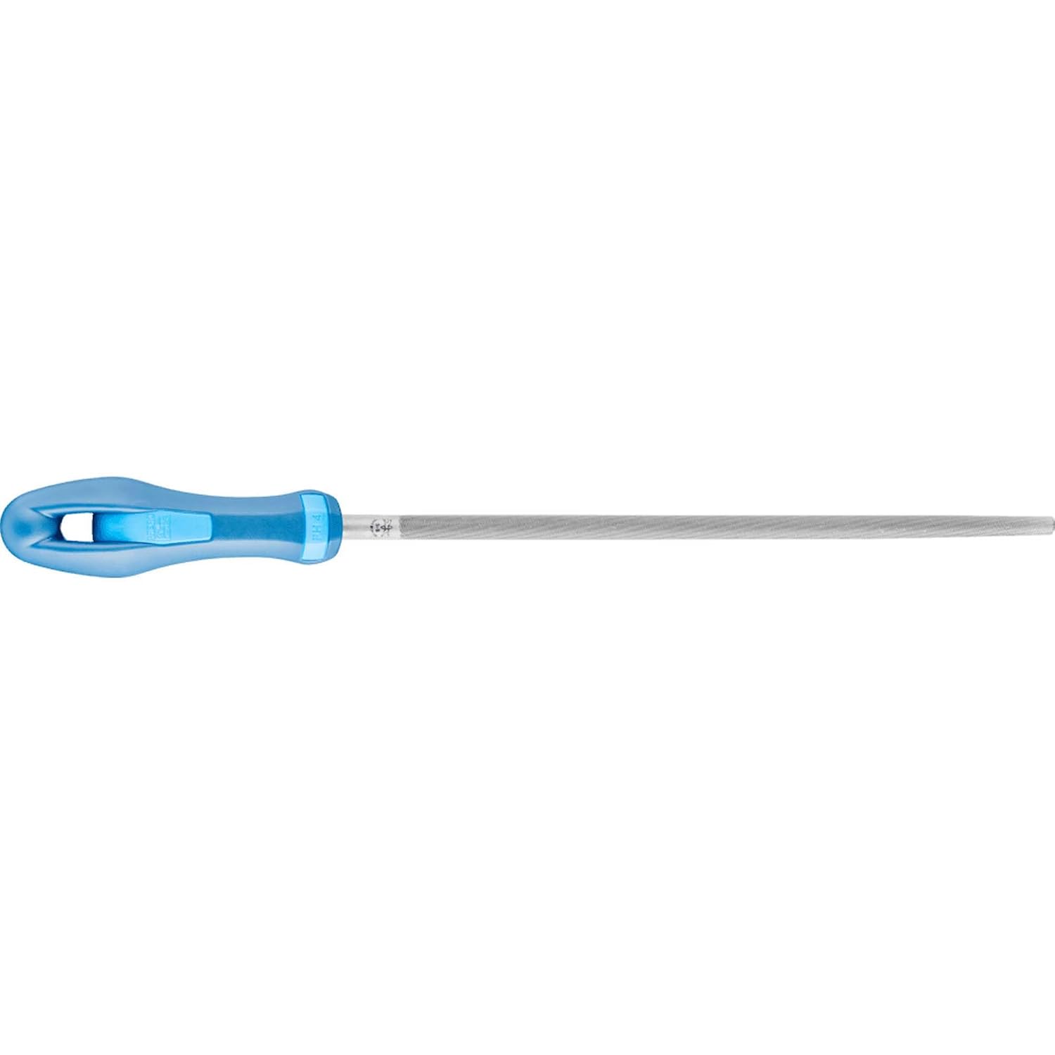 PFERD 10" Round File - DIY Packaged Smooth Cut, with Handle - Part 11072P
