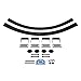 Supreme Suspensions - Rear Lift Kit for 2004-2019 Ford F150 2" to 2.5" Rear Suspension Lift Carbon Steel Add-A-Leafs