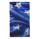 Jkkghll Bandera azul de Honduras para adultos, suave, ligera, versátil para el hogar, baño, gimnasio, viajes, playa, hotel