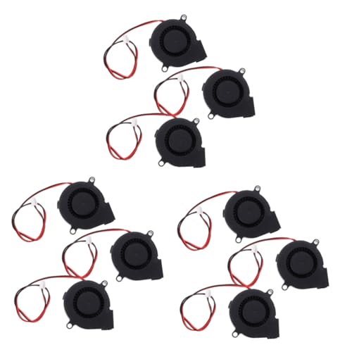 Gadpiparty 9pcs Printer Dc Cooling Fan Printer Dc Blow Fan for Radiator Blower Cooling for Industrial Use