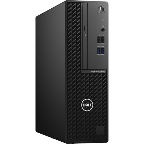 デル デスクトップパソコン OptiPlex 3080SFF、第10世代Core i5-10500 デスクトップpc メモリ32GB SSD512GB、中古 パソコン デスクトップ Win11 Pro Office 搭載、高性能Desktop pc 4K対応、DVD (整備済み品)