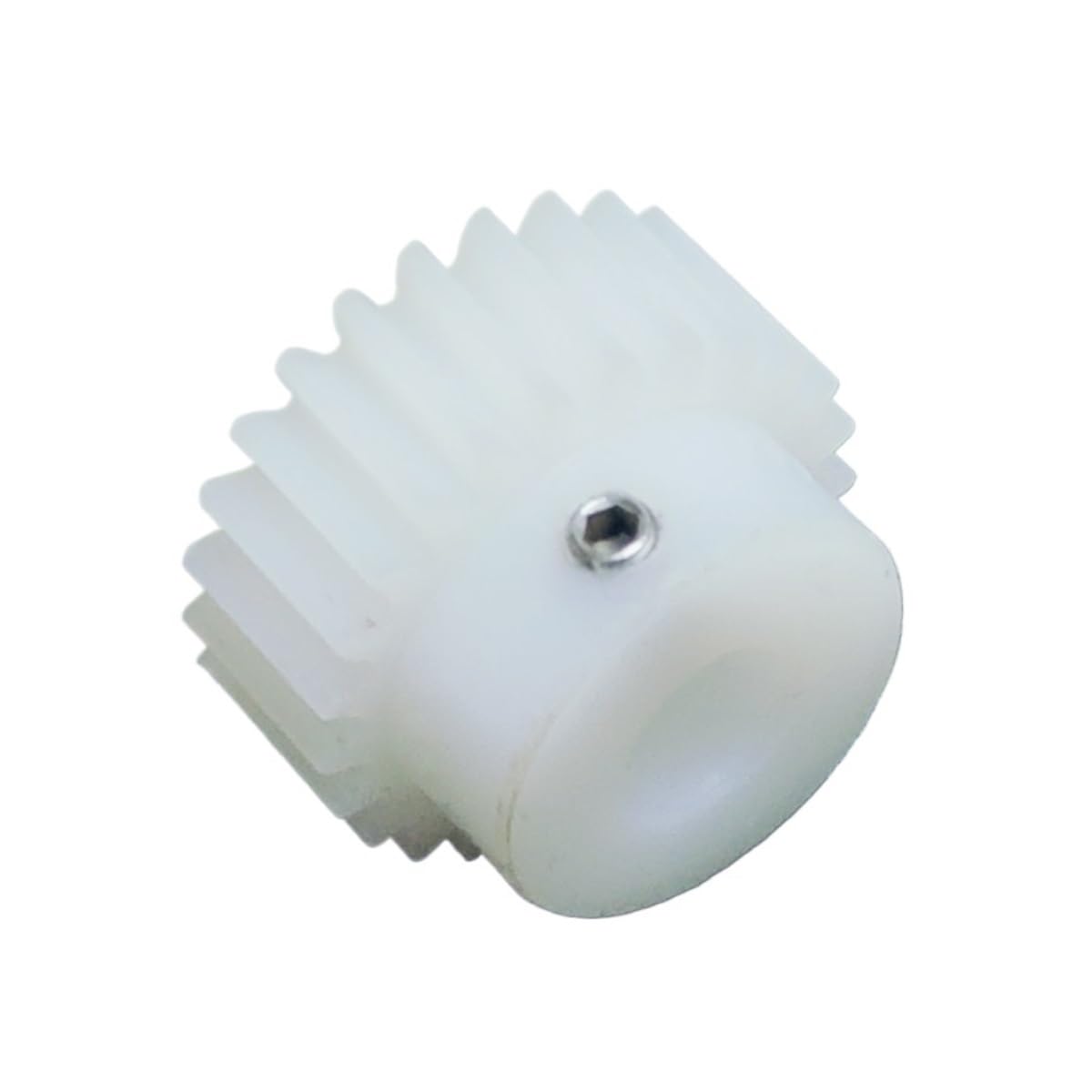 ZGUOUZANTYE Metric spur gear, 0.7M 16T Cylindrical Spur with Step 9mm 3-5mm Bore for Steering(3.17mm bore)
