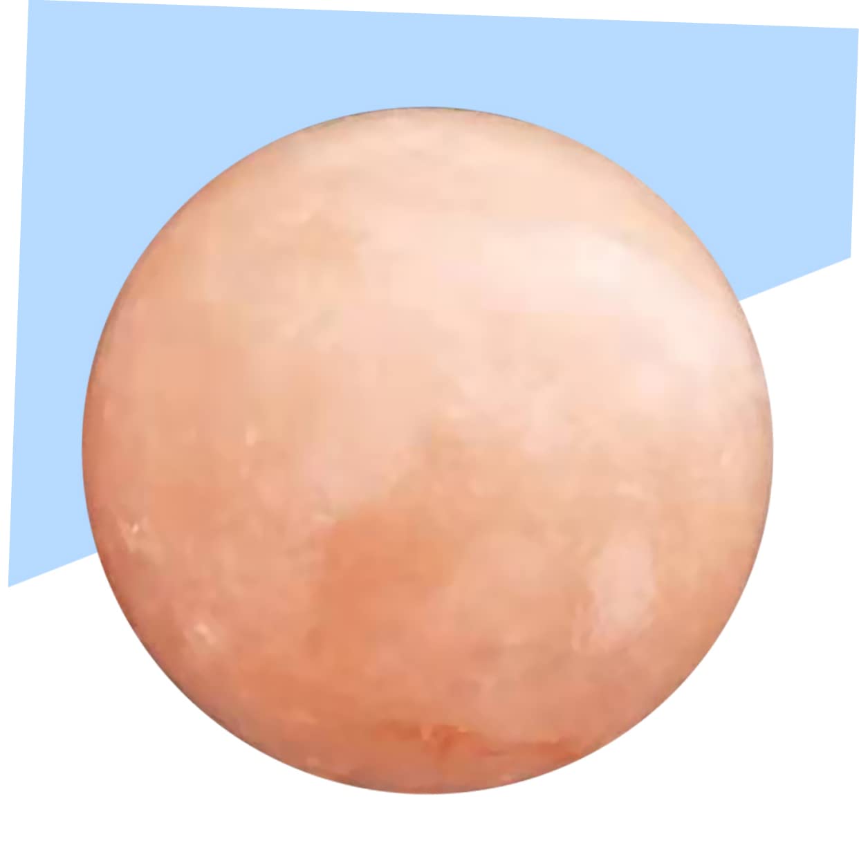 BELLIFFY Salt Soap Crystal Ball Design Natural Salt Minerals for Massage and Exfoliating