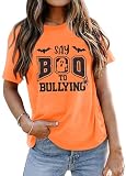 Women Unity Day Orange Shirt : Funny Anti Bullying Shirts Be Kind Orange Tshirt Unity Day Teacher Tee Tops