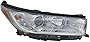 TYC Right Headlight Assembly Compatible with 2017-2019 Toyota Highlander