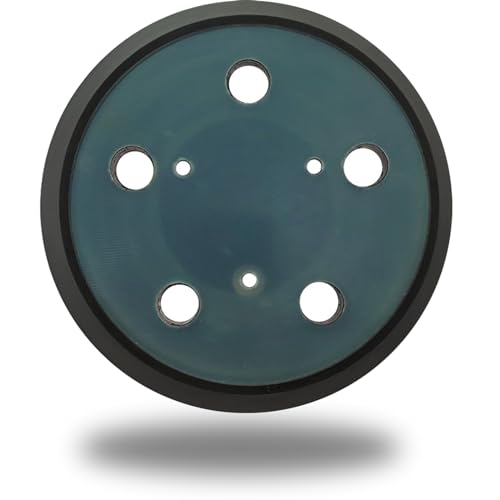 5 Inch 5 Hole Orbital Sander Replacement Pad for Porter Cable 333 333VS Random Orbit Sanders - Hook and Loop Sanding Pad Parts for Porter Cable 13904/13909-1 Pack