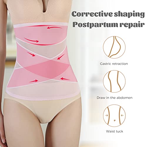 Faja abdominal postparto delgada 2 unidades talla L negra miniatura 5