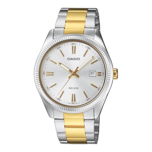 Image of Casio Enticer Men MTP-1302PSG-7AVEF Analog Silver Dial Men (A2370)