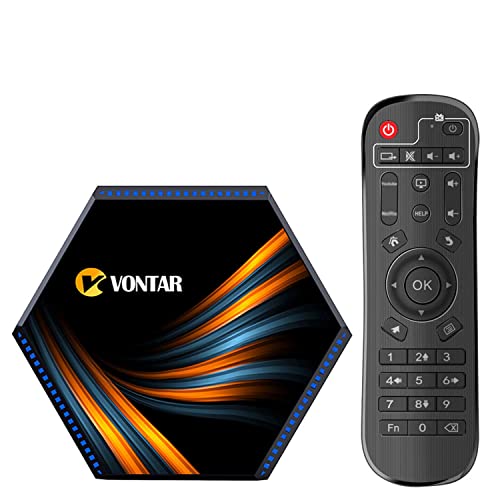 LIROM Android TV Box 11.0, [8GB RAM 128GB ROM] RK3566 CPU 2.4G/5.8G WiFi De Doble Banda con Bluetooth 5.0 Converter TV Box Soporte 3D 4K 8K Ultra HD H.265 Set Top TV Box,4gb+32gb