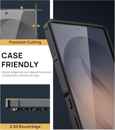 Image of Mr.Shield Screen Protector for Samsung Galaxy S26, 9H Hardness Tempered Glass Screen Guard, Military Grade Shatterproof, Easy Installation Tray, HD Clarity, Case-Friendly [2 Pack]