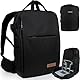 ENTDECKBAG Kamerarucksack Diebstahlsicher [mit Hüftgurt] Stauraum 14” Laptopfach Fotorucksack für Spiegelreflexkamera Kamera Drohnen Rucksack Herren Damen (Schwarz)