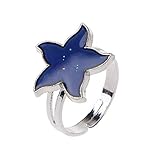  SOFEA Ring Farbwechsel Cartoon Seestern Stimmung Ring Temperatur Emotion Gefühl Ringe Für Frauen Kinder