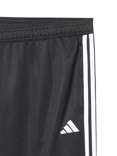 adidas Unisex Tiro 25 Essentials Training Track Pants, Black/White, Medium Big Kid2
