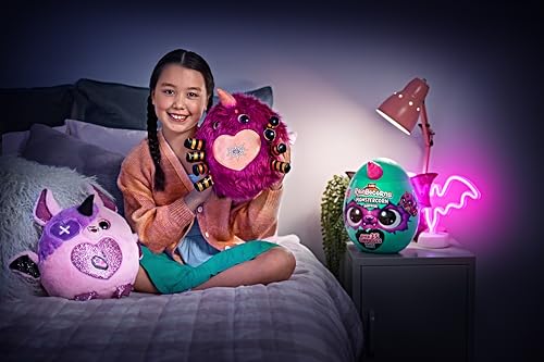 Rainbocorns Monstercorn Surprise Vampire Rat - Surprise Unboxing Soft Toy, Fantasy Monster Gifts for Girls, Imaginary Play with Wearable Accessories - Thumbnail 2