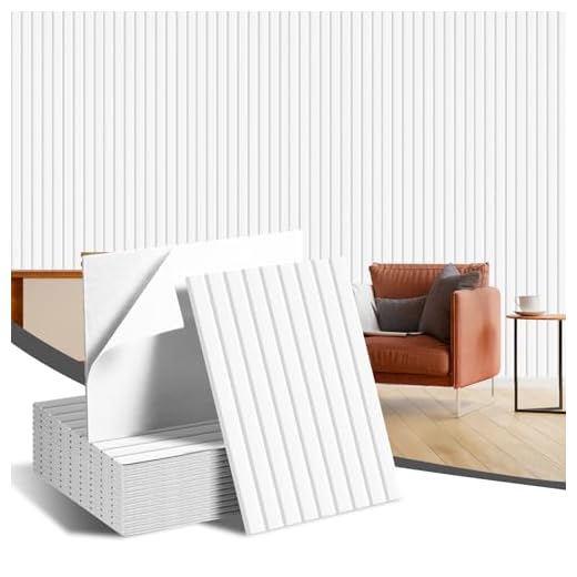 12 Pack Large Acoustical Wall Panels, Sound Proof Panels for Wall, 16 x 12 x 0.4 Inches Self-Adhesive Acoustical Soundproof Panels,Acoustic Treatment for Home Office Recording Studio White