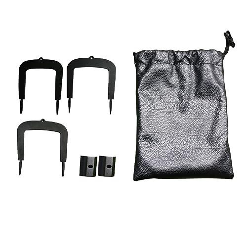 SUPVOX Golfers Essential Aluminum Alloy Putting Gate Set for Efficient Practice Alignment