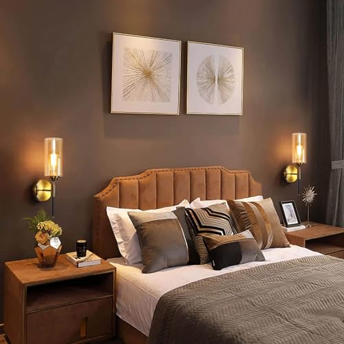 Image of Wall Lamp Chandelier Pendant Light, Home Decor for Bedroom, Living Room, Hallway, Cafe, Hotel, Restaurant (Luster Wall LAMP with LED Bulb Pack of 1)