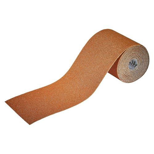 wolfcraft Schleifpapierrolle 5 m x 93 mm I 3171000 I Körnung 60 I für Holz und Metall I ideal für Heimwerker wolfcraft Schleifpapierrolle 5 m x 93 mm I 3171000 I Körnung 60 I für Holz und Metall I ideal für Heimwerker