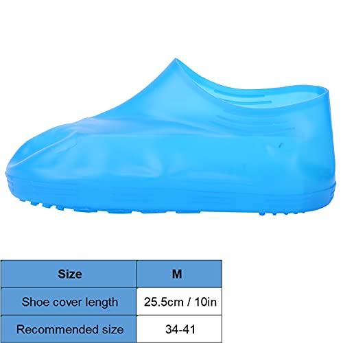 Capa para sapato de chuva reutilizável, fácil de carregar e antideslizante, protetores de sapato de