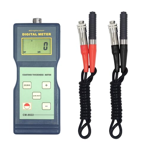 Medidor de Grosor de Pintura CM-8822 RaeSung con Probetas F&NF 0~1000μm