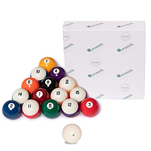 Bolas de billar Aramith Crown de 2 1/4 pulgadas y bola magnética con logo verde
