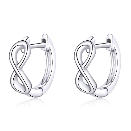 Boucles d'oreilles argent 925 géométriques pour femme au style minimaliste
