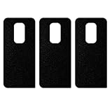 apgo Protecteur Skin, Autocollant, Peau, film en vinyle structuré pour l'arrière au modèle Motorola Moto Defy 2021 avec motif Noir Mat