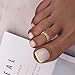 Jstyle 14k Gold Filled Toe Rings for Women Adjustable Toe Ring Band Rings Cubic Zirconia Daisy Flower Gold Toe Rings Summer Beach Foot Feet Jewelry Flower Toe Ring