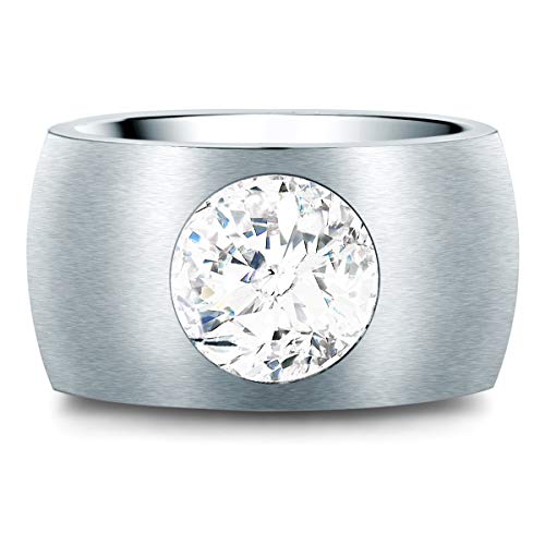 Stella Copenhagen Damen Ring Edelstahl verziert mit Kristallen von Swarovski® weiß Cover
