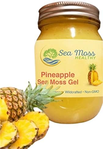 Gel de musgo marino - Musgo irlandés orgánico sin OMG, totalmente natural, sin conservantes, vitaminas y minerales, digestión saludable, apoyo