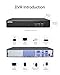 ANNKE 3K Lite H.265+ Security DVR Recorder with AI Human/Vehicle Detection, 8CH Hybrid 5-in-1 CCTV DVR for Surveillance Camera, Supports 8CH Analog and 2CH IP Cameras, Remote Access (No Hard Drive)