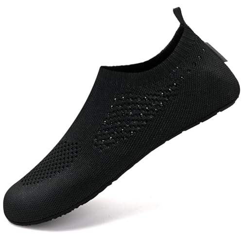Image of WateLves Womens Barefoot Water Shoes Travel House Slippers for Indoor and Outdoor Aqua Socks for Beach Swim Surf Yoga Dancing Camping Must Haves
